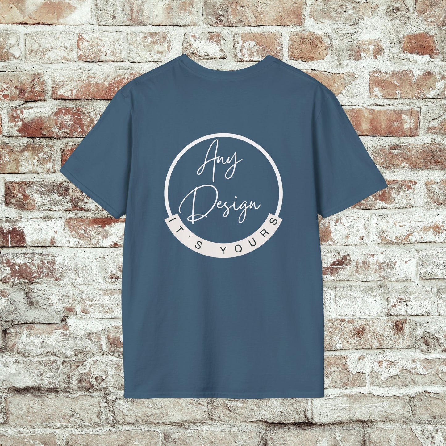 Two Areas- Personalized Unisex Softstyle T-Shirt