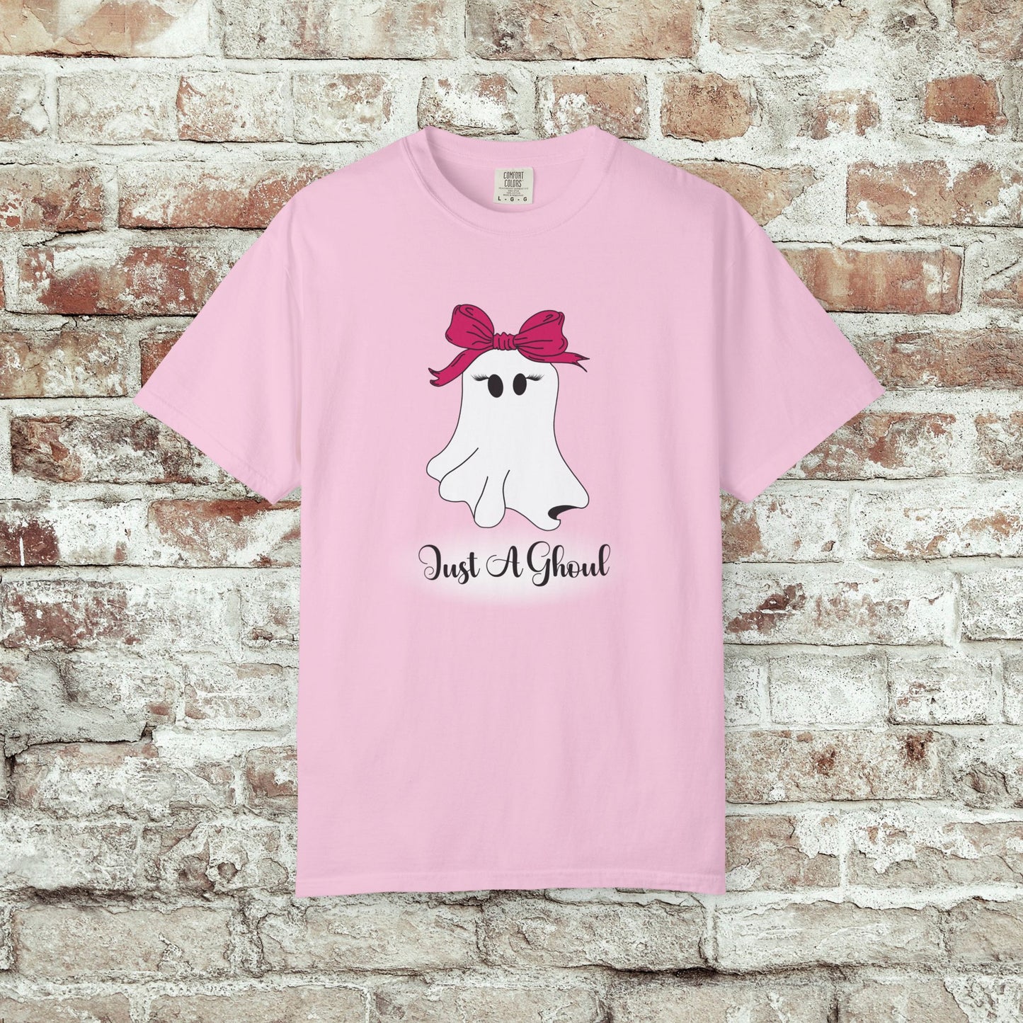 Just A Ghoul Comfort Colors Shirt