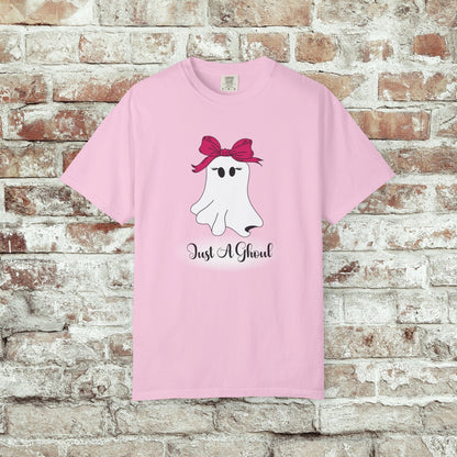 Just A Ghoul Comfort Colors Shirt