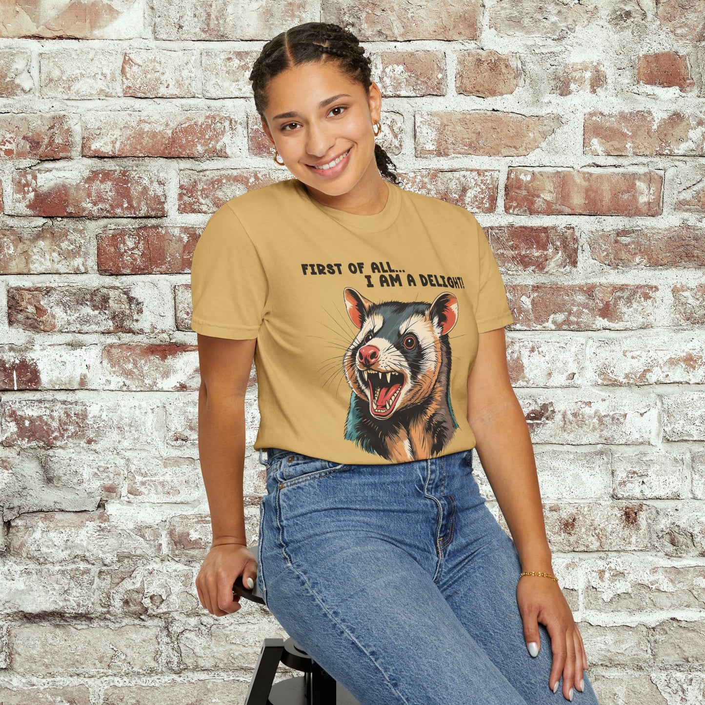 Delightful Animal Graphic T-Shirt - Unisex Tee