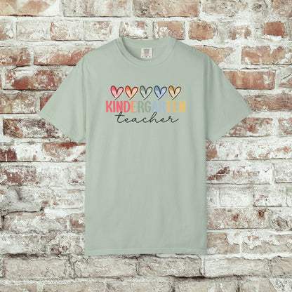 Kindergarten Teacher Comfort Colors Unisex Shirt