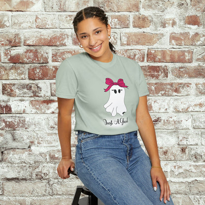 Just A Ghoul Comfort Colors Shirt