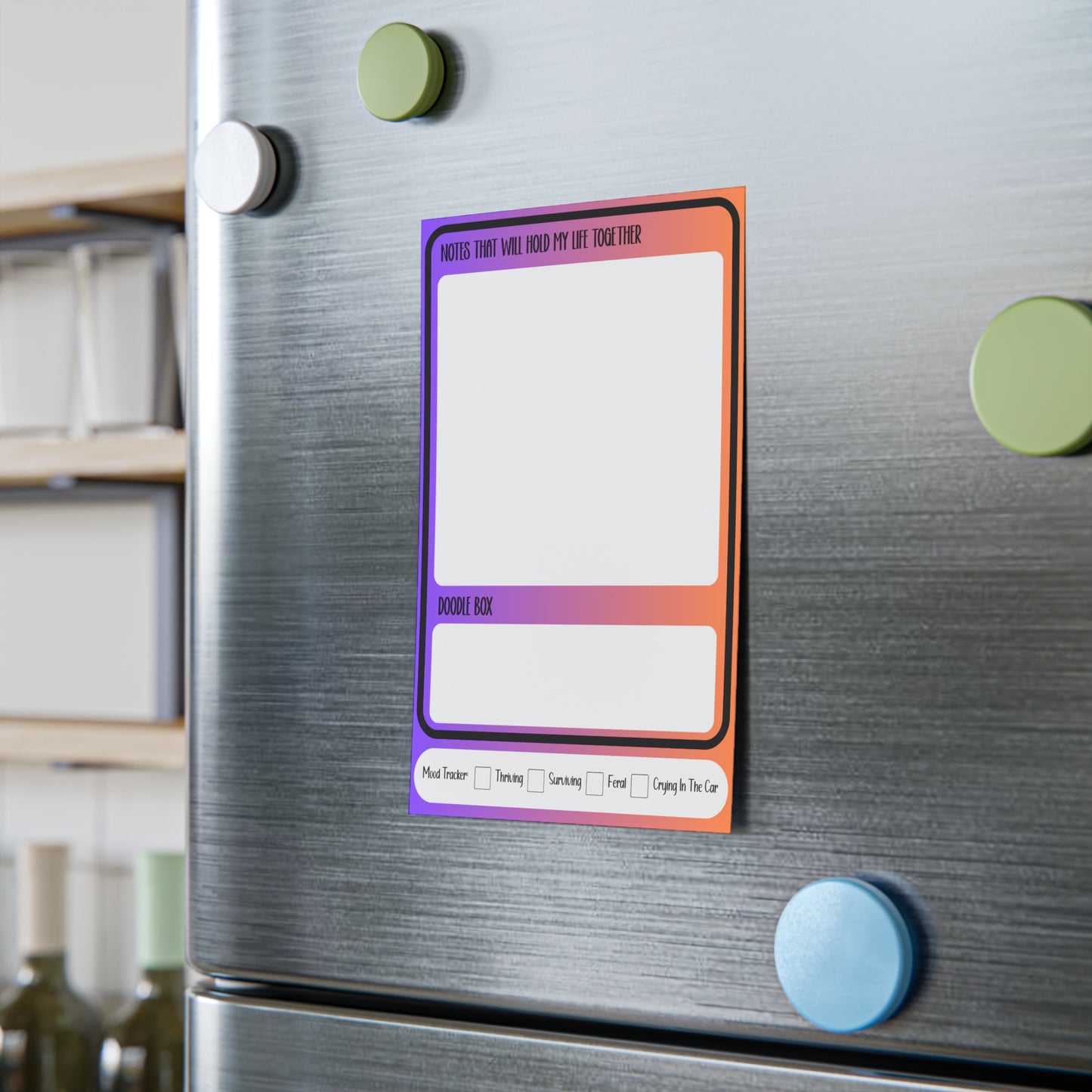 Funny ADHD Post-it® Note Pads for Neurodivergent Minds