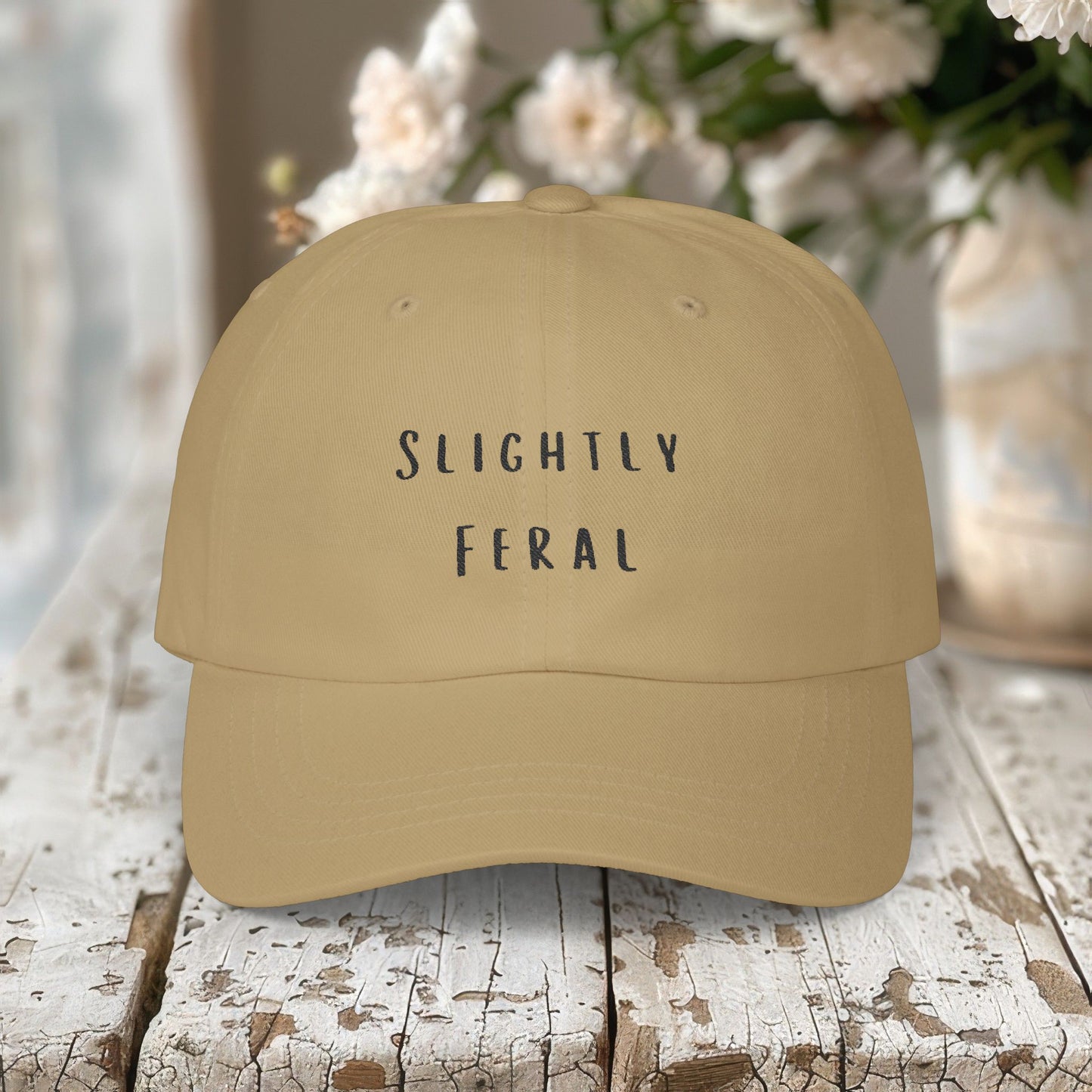 Slightly Feral Dad Cap