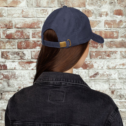 I Don't Know Where You Got The Audacity Embroidered Corduroy Hat