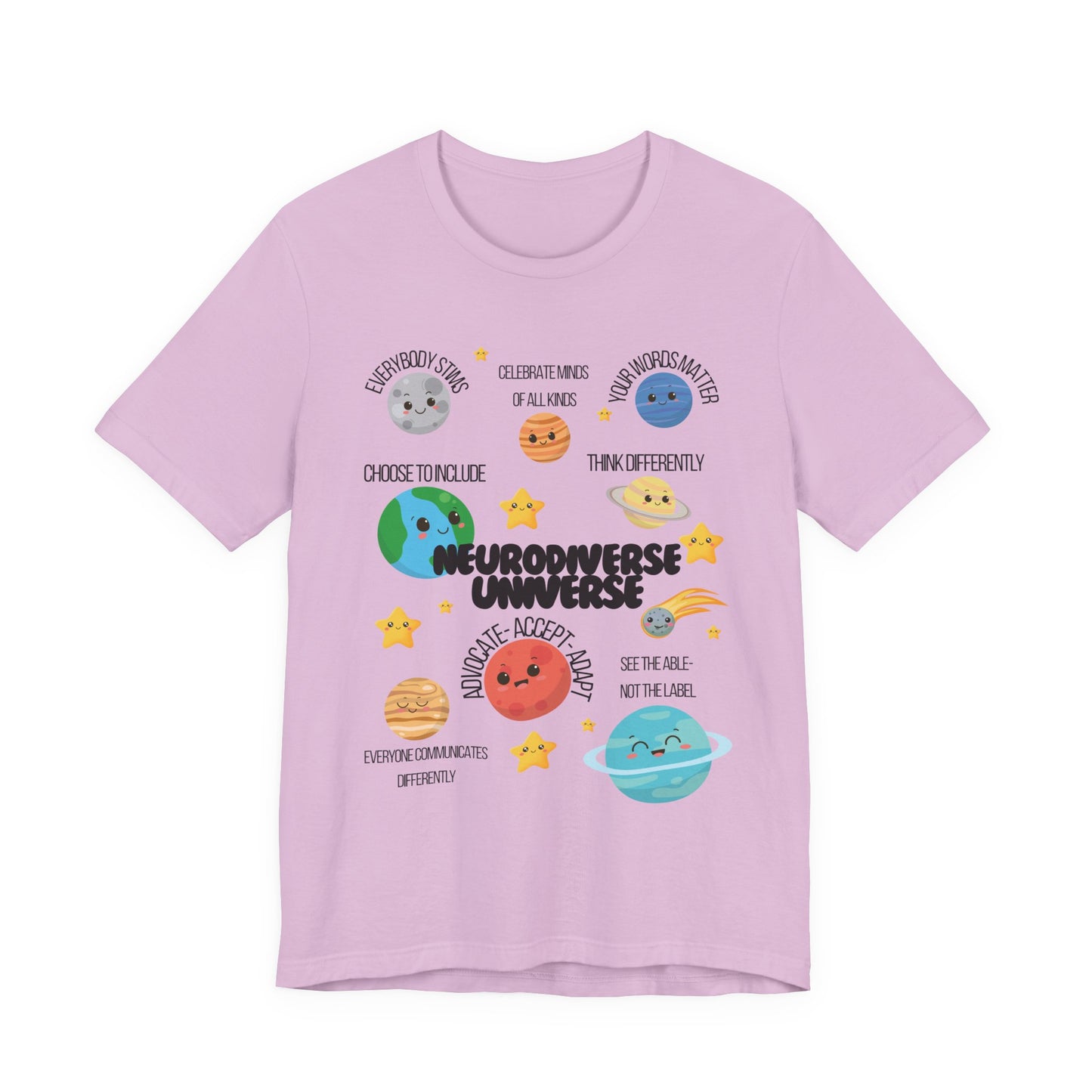 Neurodiverse Universe Shirt | Autism Acceptance Shirt | Mental Health Awareness | Choose to Include Tee