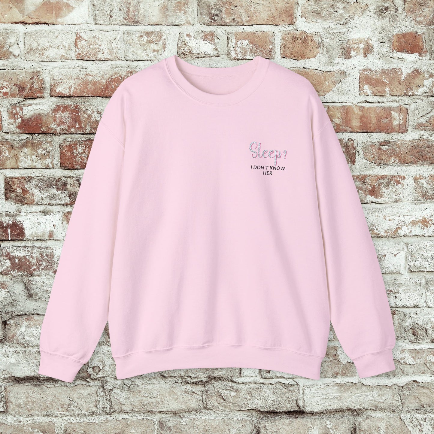 Embroidered Funny Tired Mom Sweatshirt
