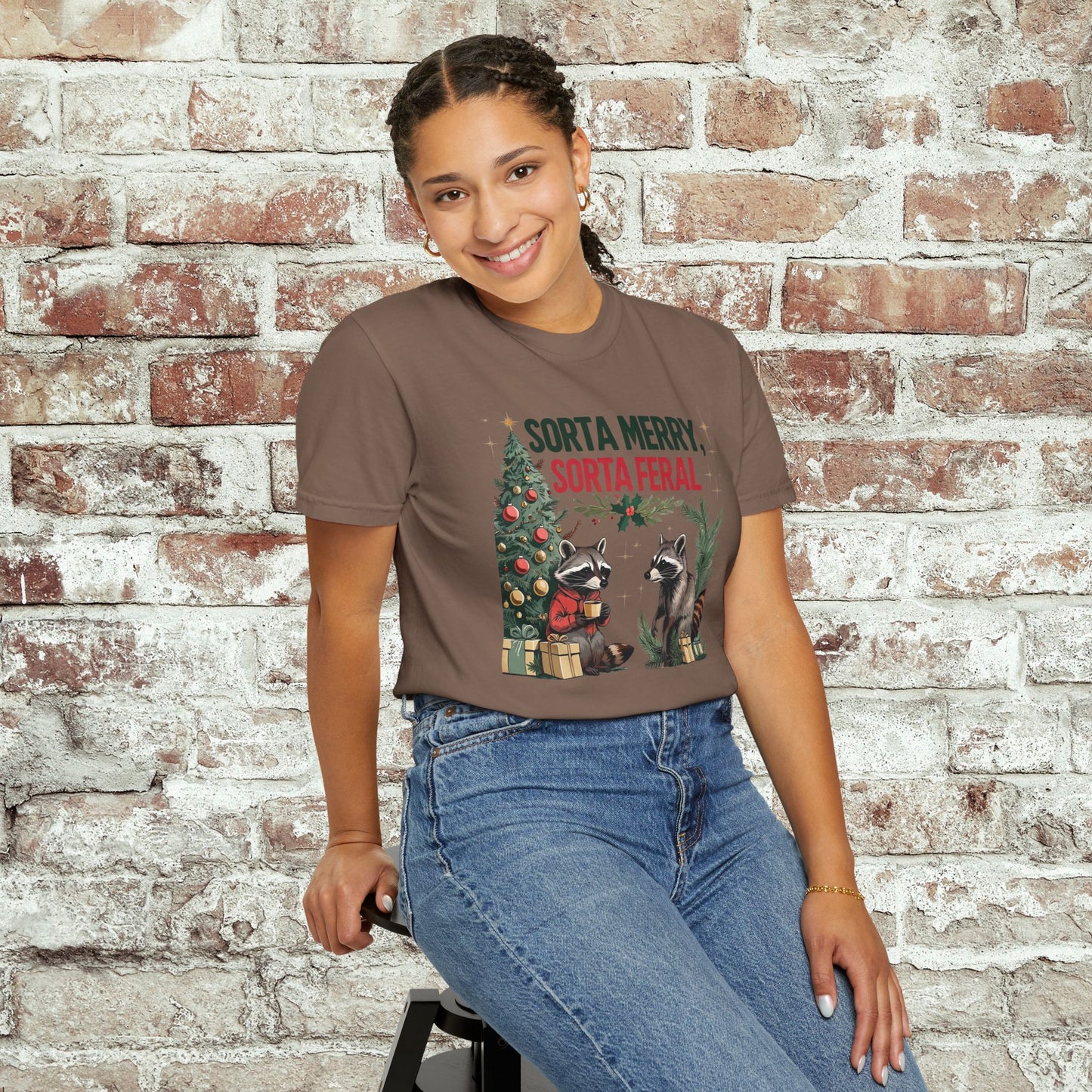 Sorta Merry, Sorta Feral Unisex T-Shirt