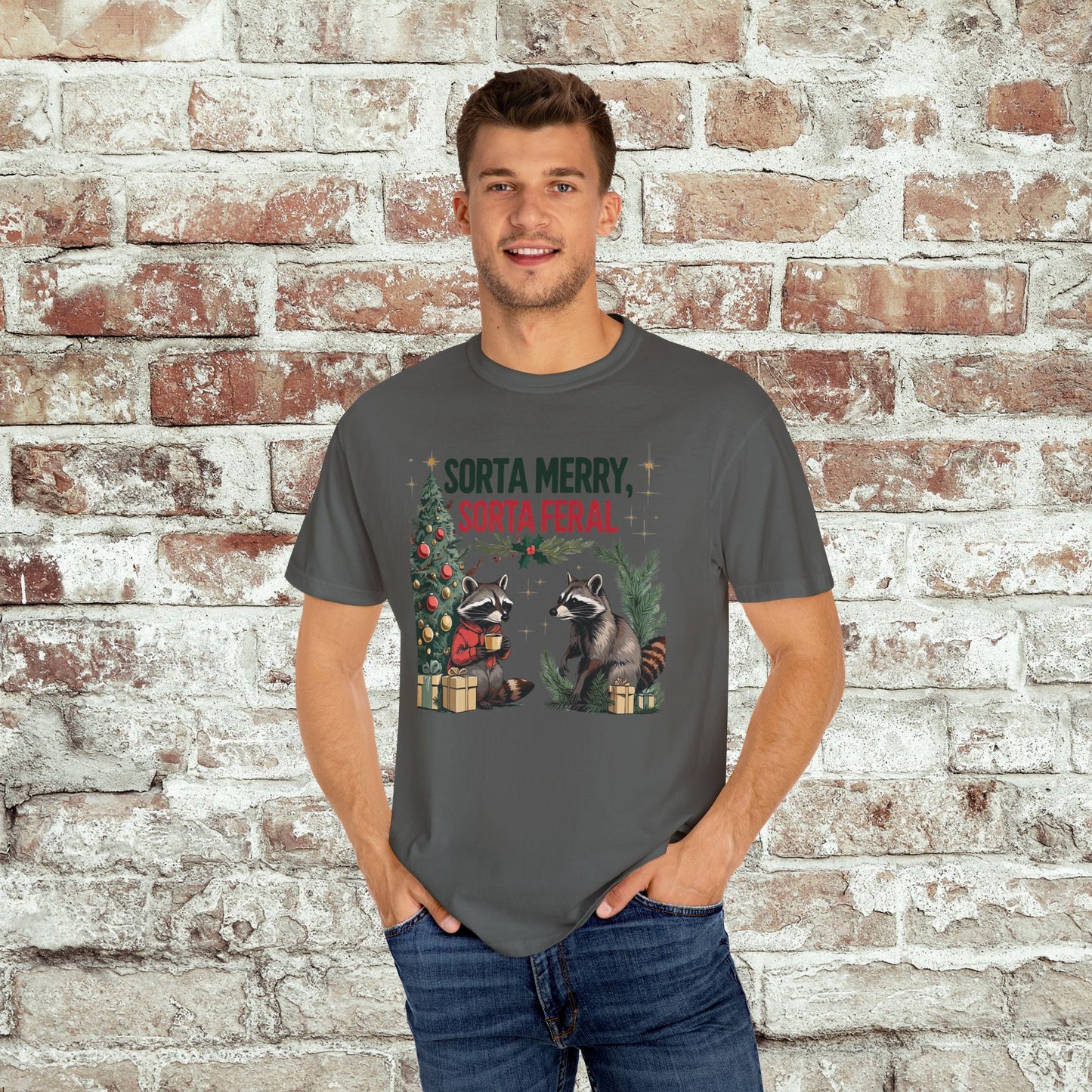 Sorta Merry, Sorta Feral Unisex T-Shirt