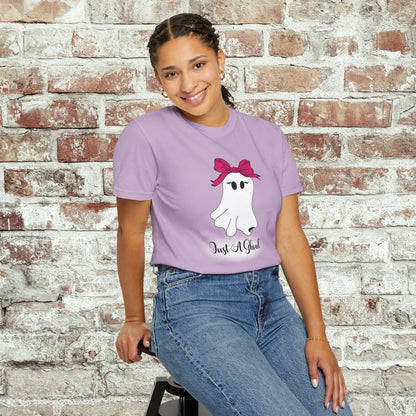 Just A Ghoul Comfort Colors Shirt