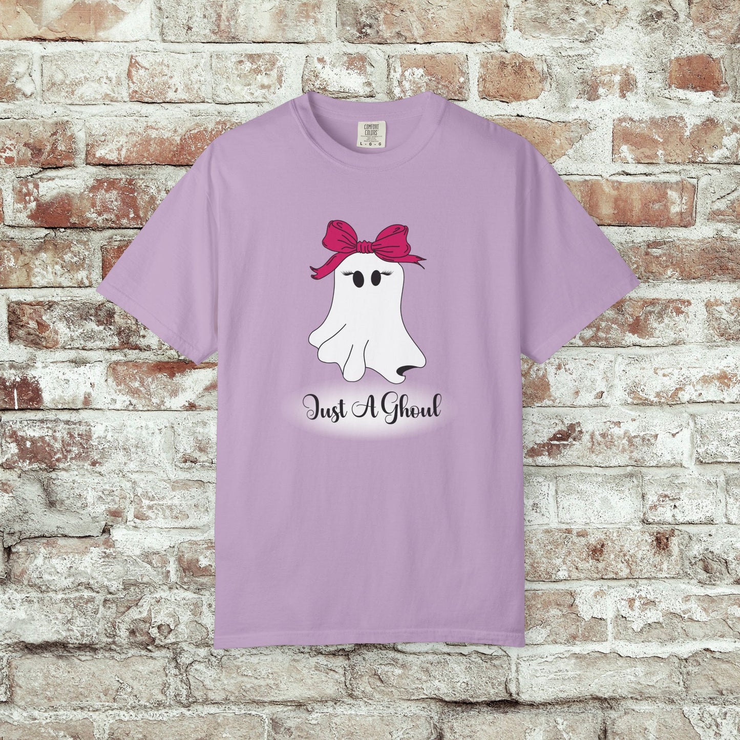 Just A Ghoul Comfort Colors Shirt