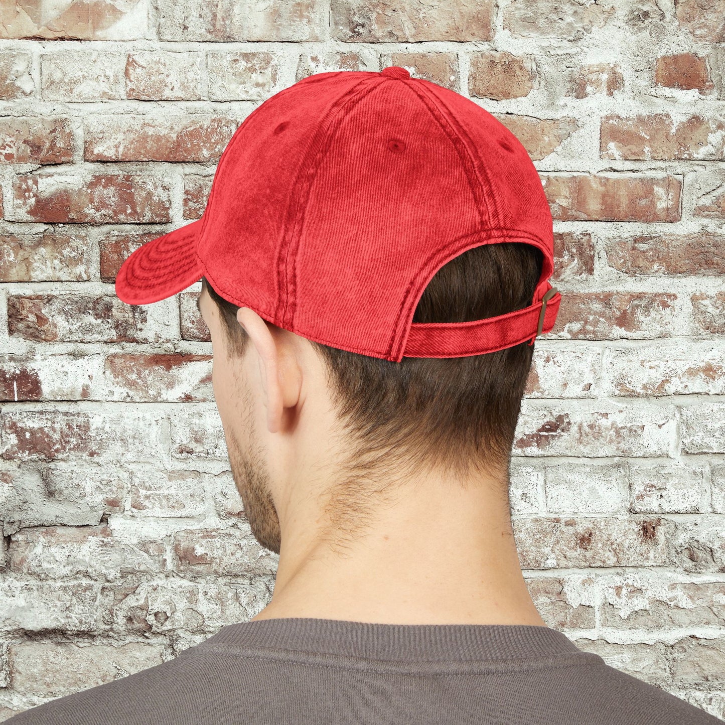 Probably Late Embroidered Distressed Hat