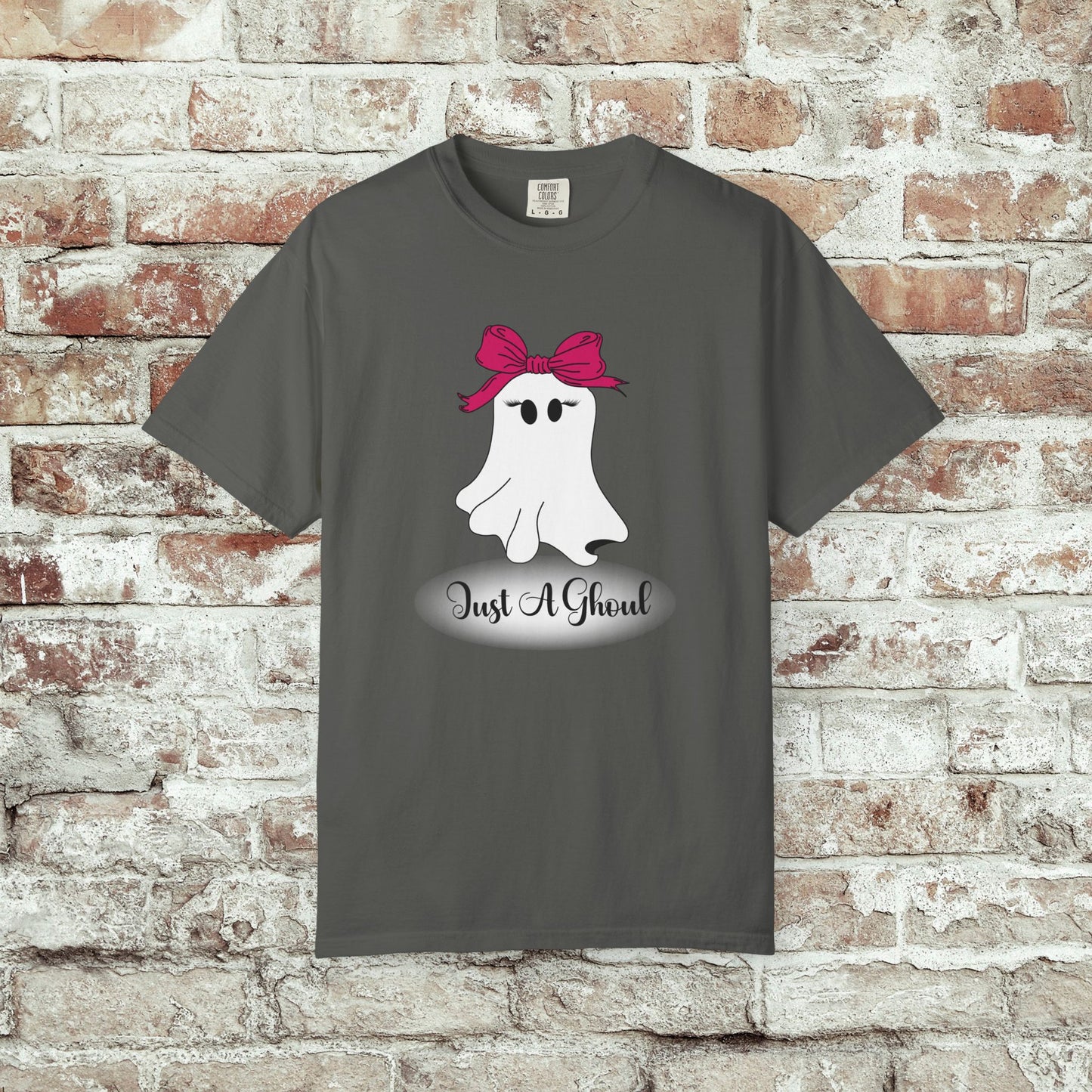 Just A Ghoul Comfort Colors Shirt