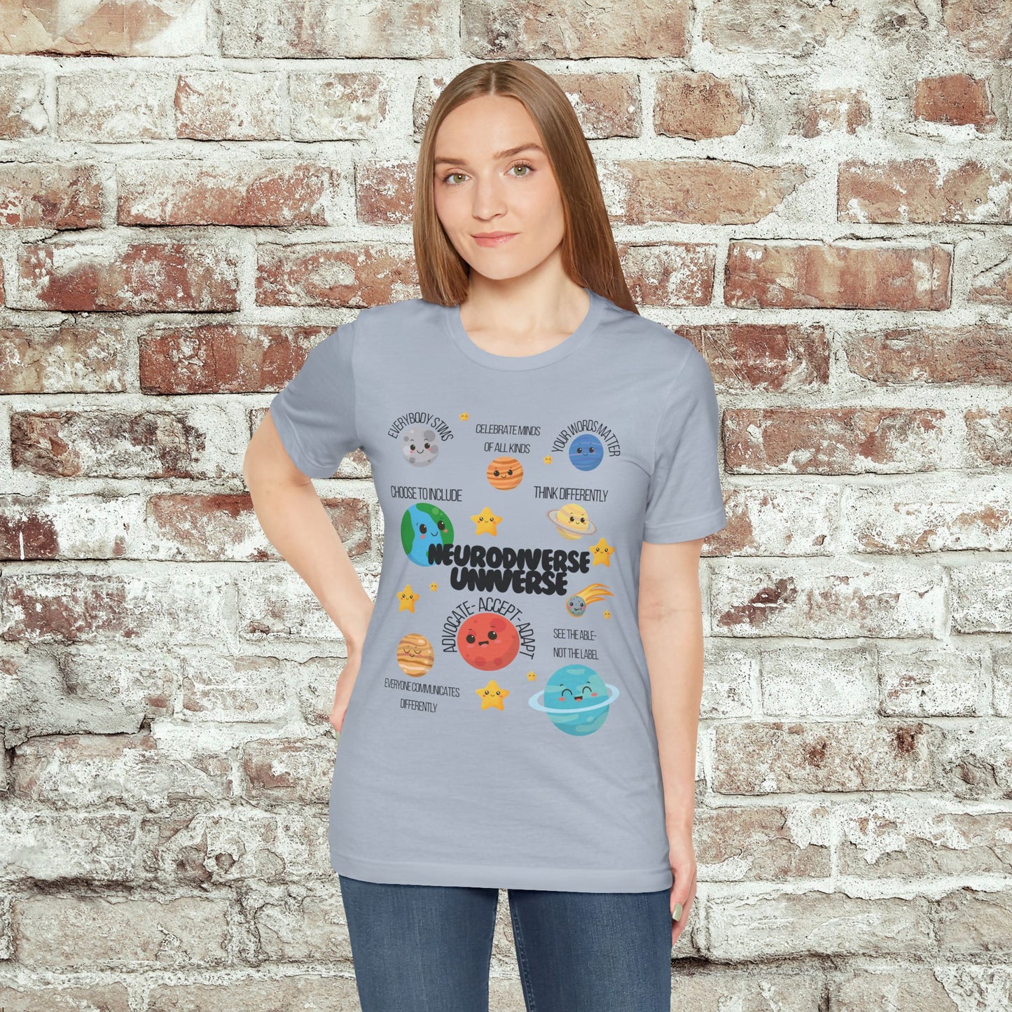 Neurodiverse Universe Shirt | Autism Acceptance Shirt | Mental Health Awareness | Choose to Include Tee