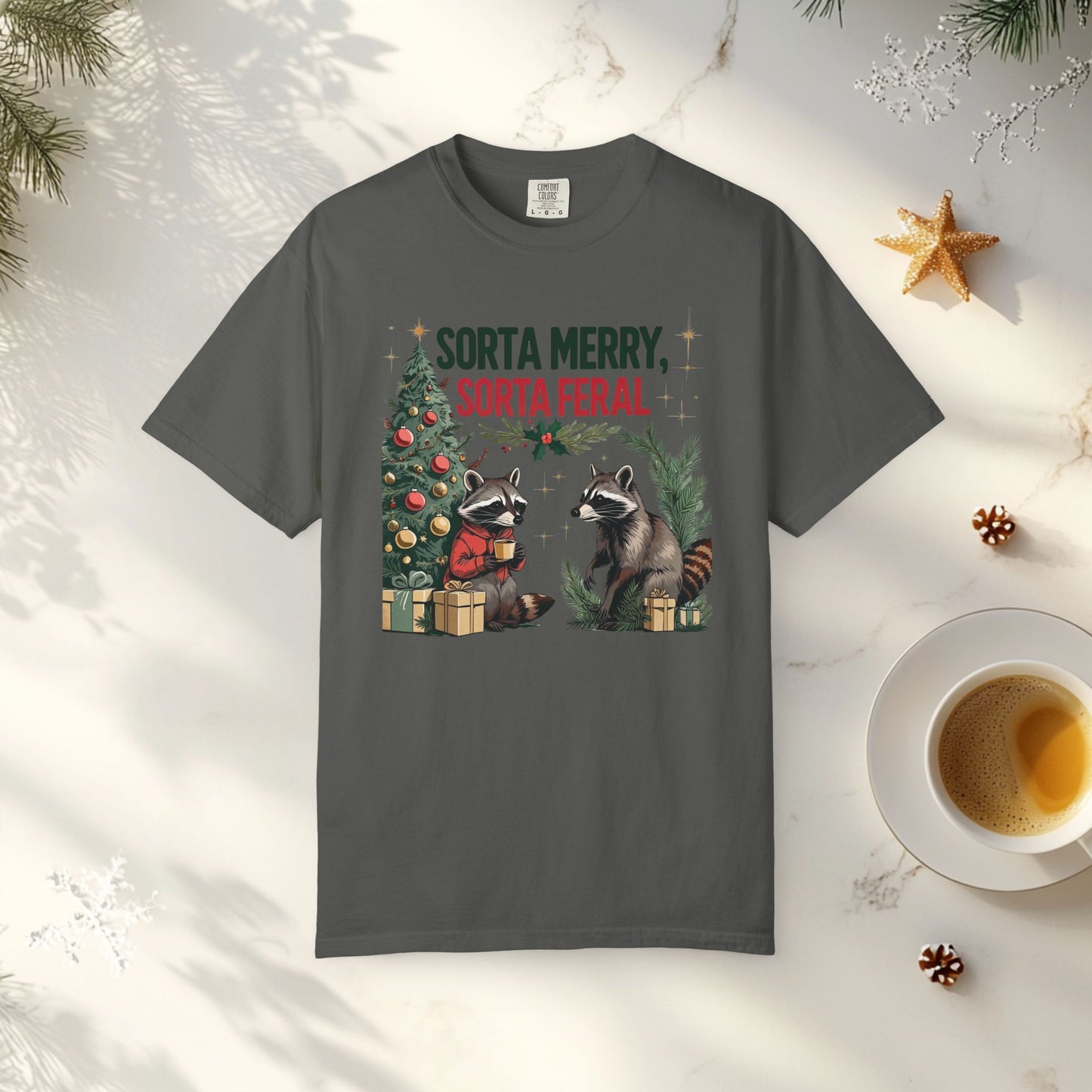 Sorta Merry, Sorta Feral Unisex T-Shirt