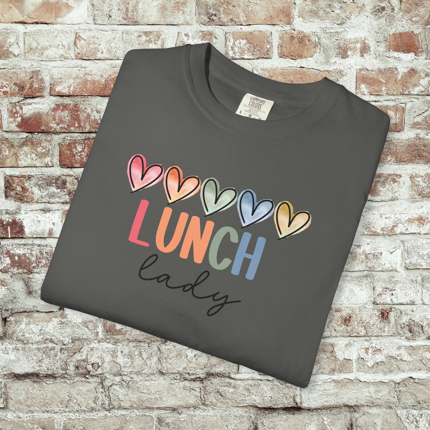 Lunch Lady T-shirt, Gift for Cafeteria Staff, School Spirit, Teacher Appreciation, Cute Lunchroom Top
