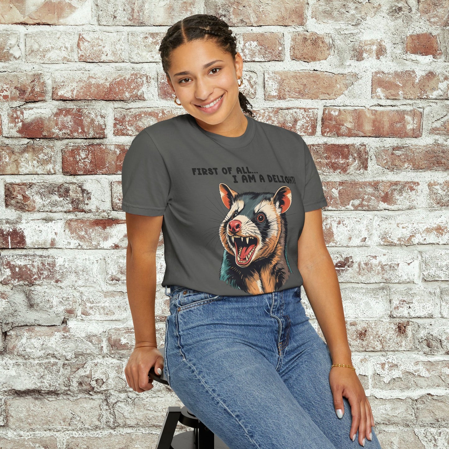 Delightful Animal Graphic T-Shirt - Unisex Tee