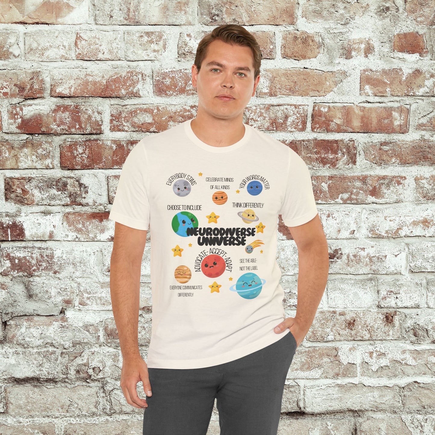 Neurodiverse Universe Shirt | Autism Acceptance Shirt | Mental Health Awareness | Choose to Include Tee
