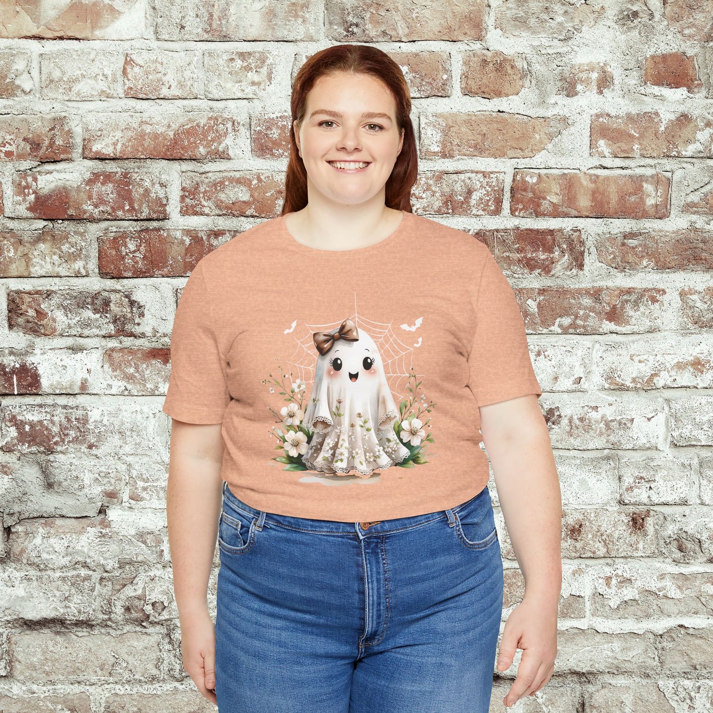 Sweet Spooky Ghost Floral Tee