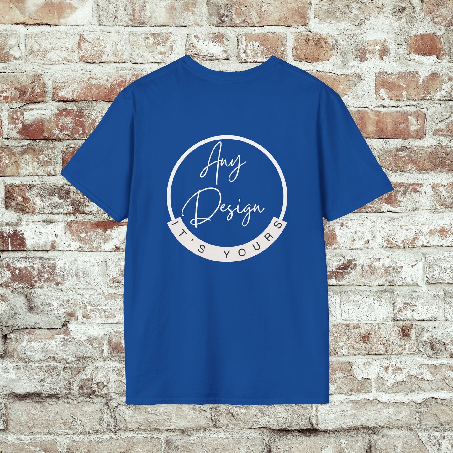 Two Areas- Personalized Unisex Softstyle T-Shirt