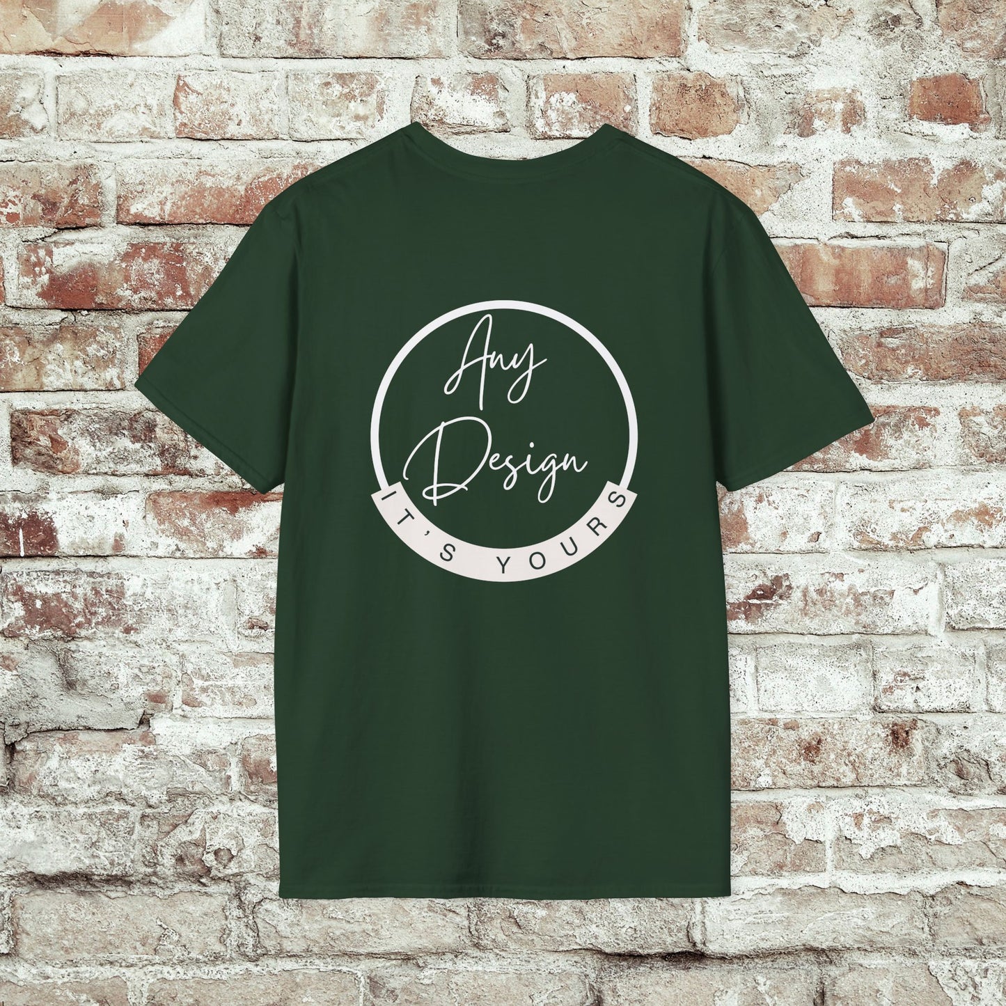 Two Areas- Personalized Unisex Softstyle T-Shirt