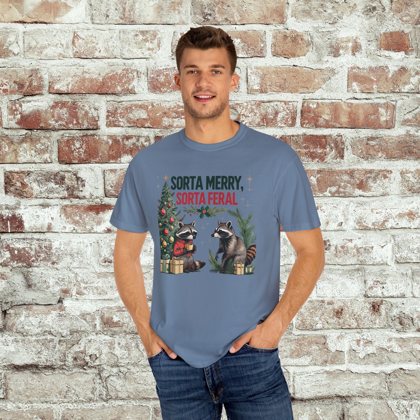 Sorta Merry, Sorta Feral Unisex T-Shirt