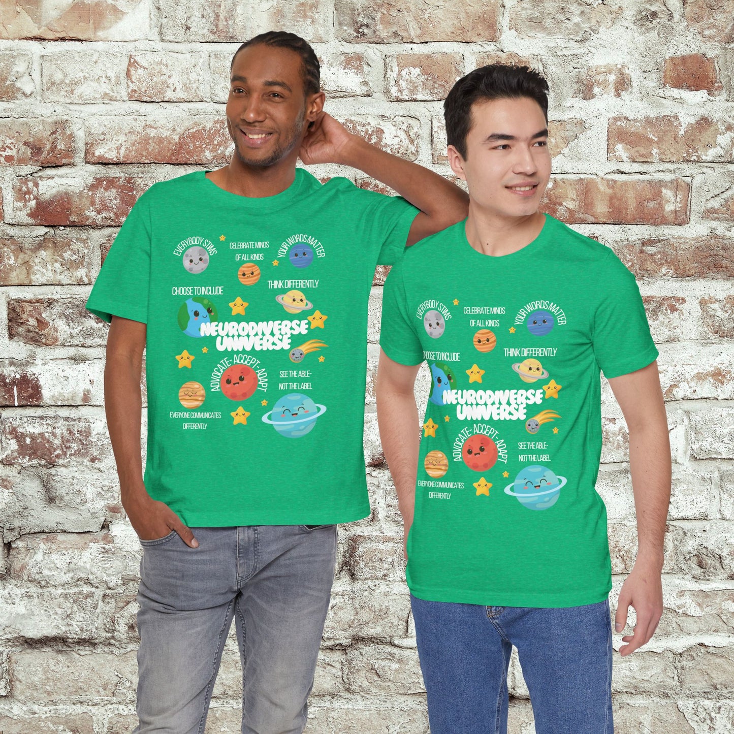 Neurodiverse Universe Shirt | Autism Acceptance Shirt | Mental Health Awareness | Choose to Include Tee