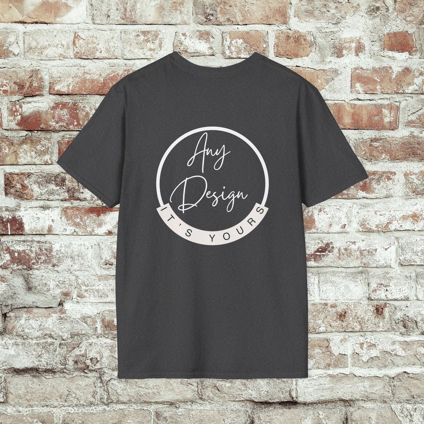 Two Areas- Personalized Unisex Softstyle T-Shirt