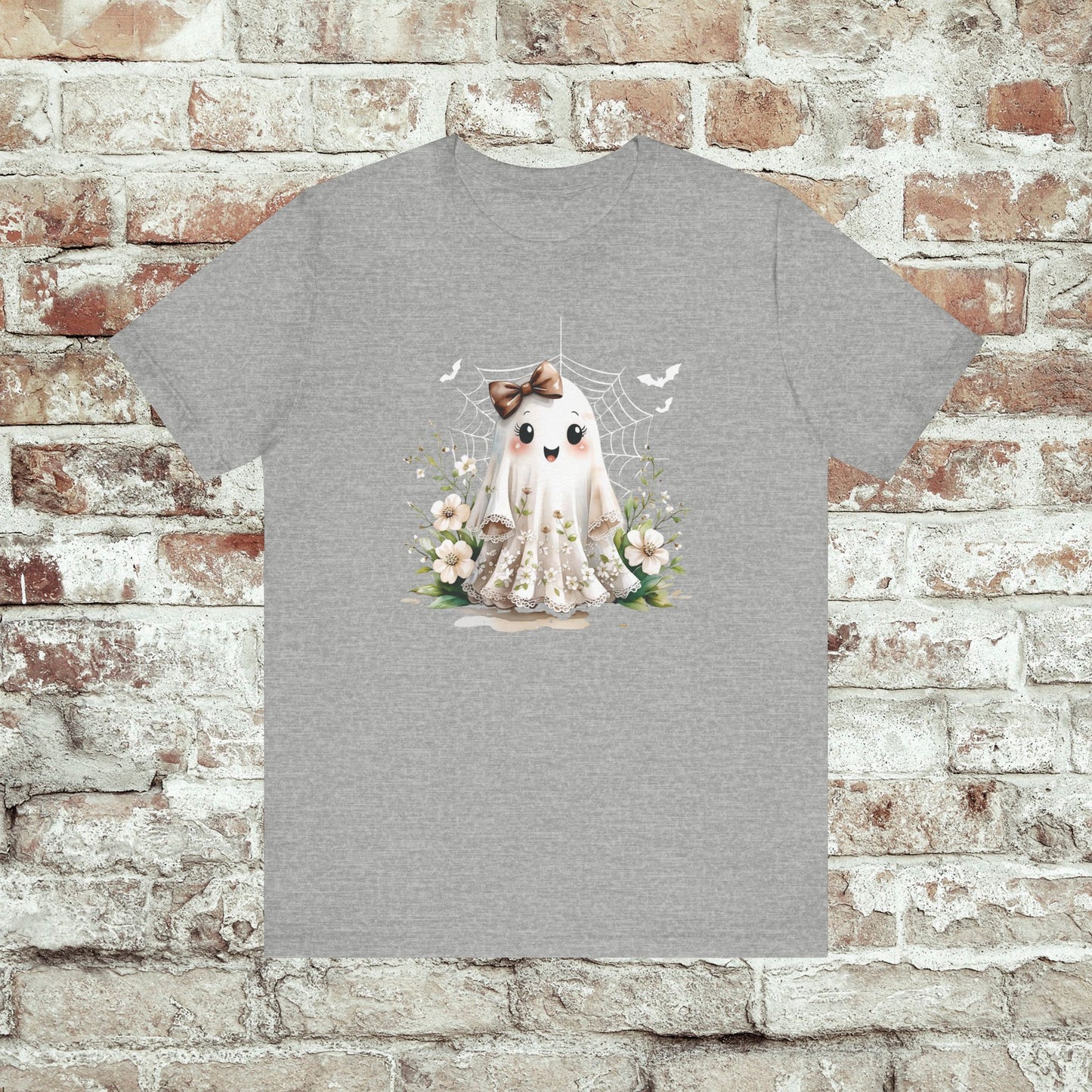 Sweet Spooky Ghost Floral Tee