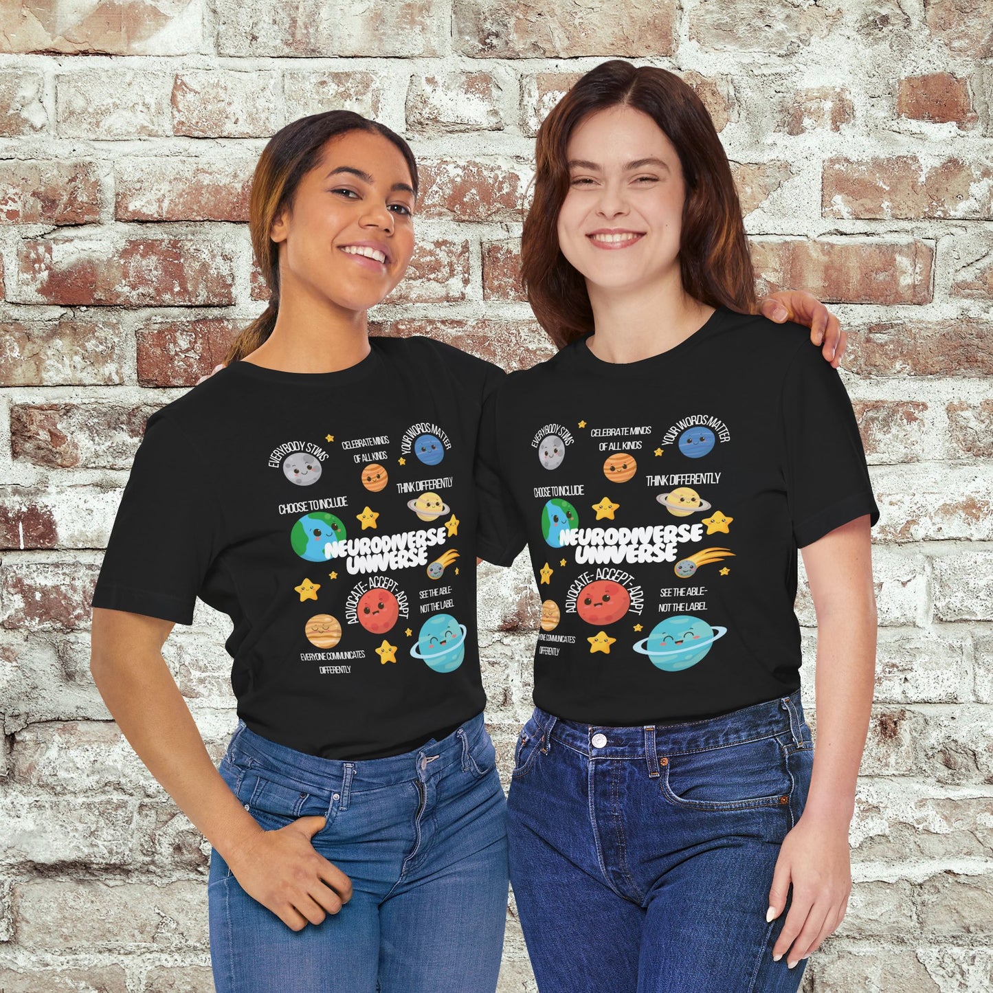 Neurodiverse Universe Shirt | Autism Acceptance Shirt | Mental Health Awareness | Choose to Include Tee