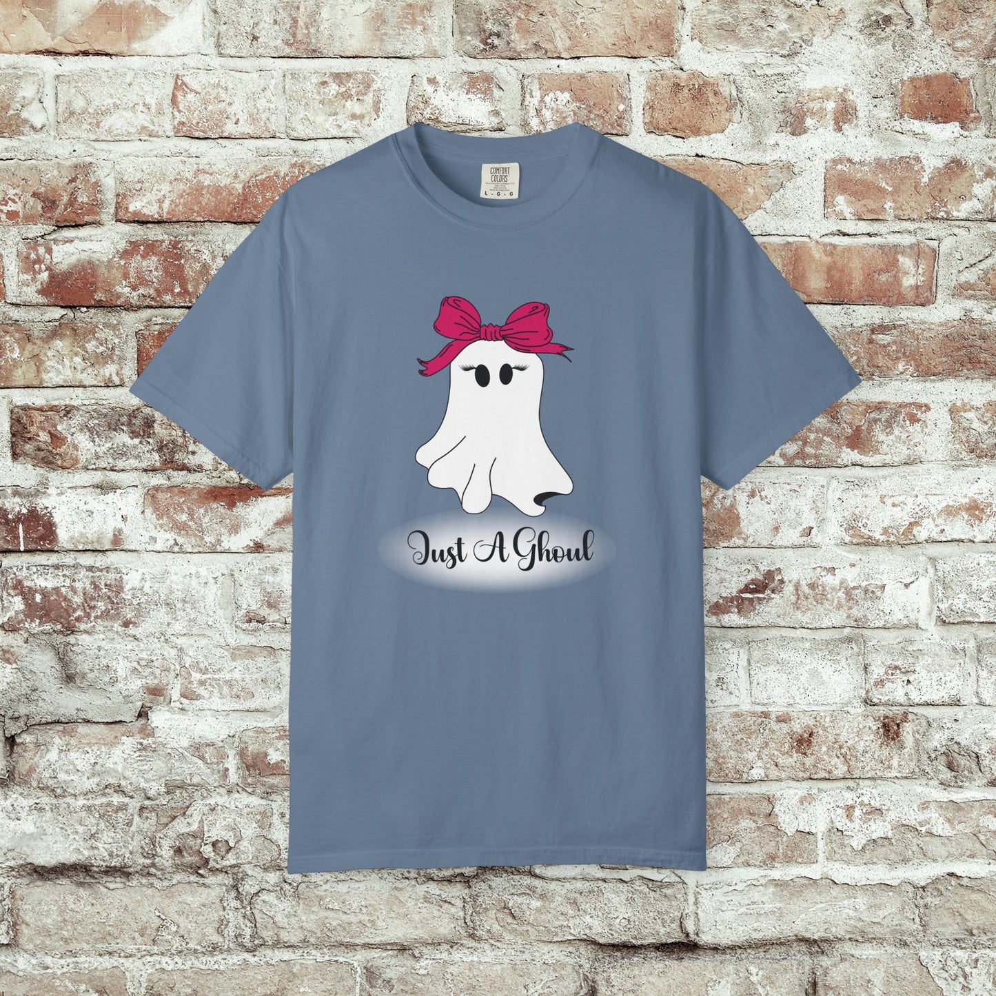 Just A Ghoul Comfort Colors Shirt