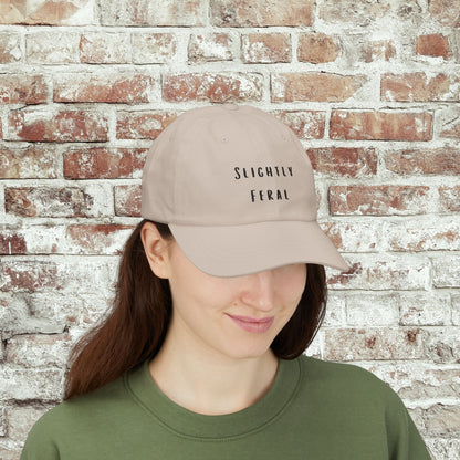 Slightly Feral Dad Cap