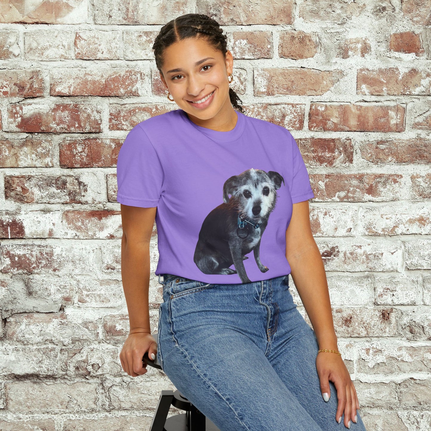 Pet Lover's Photo Comfort Colors Tee
