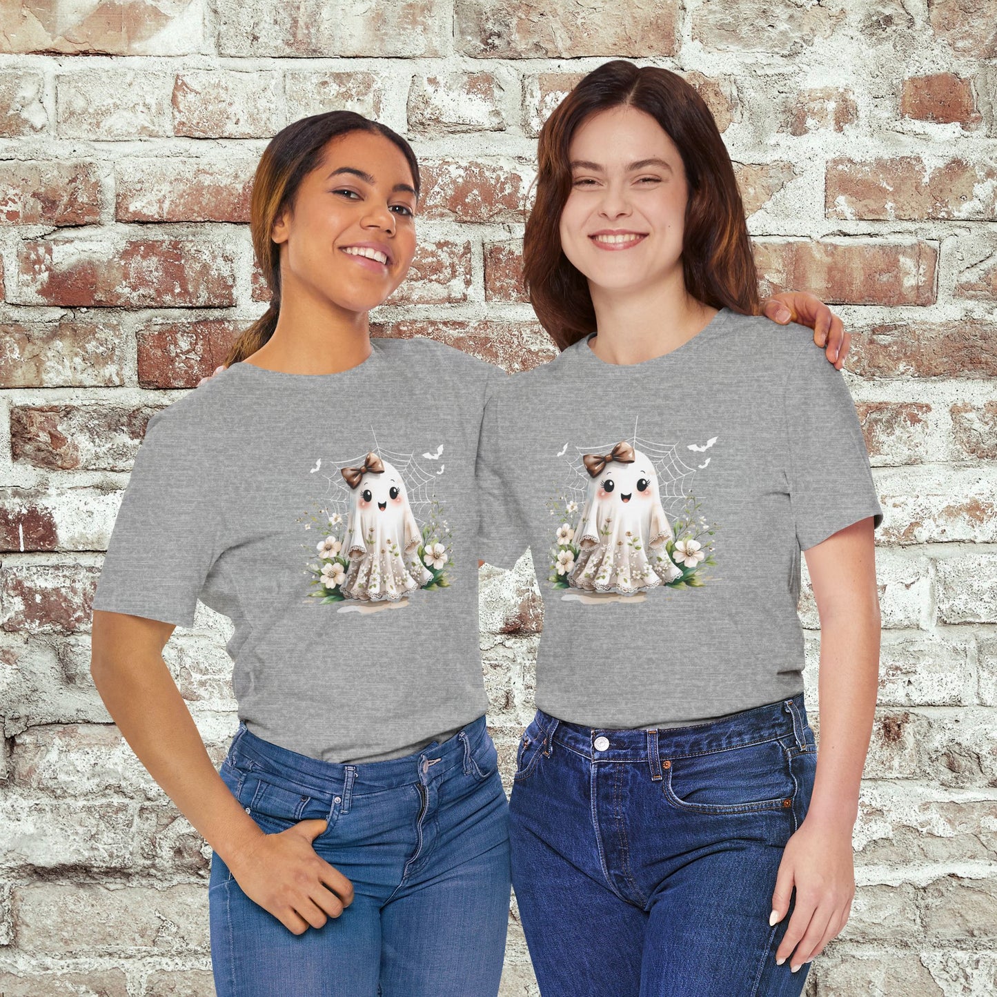 Sweet Spooky Ghost Floral Tee