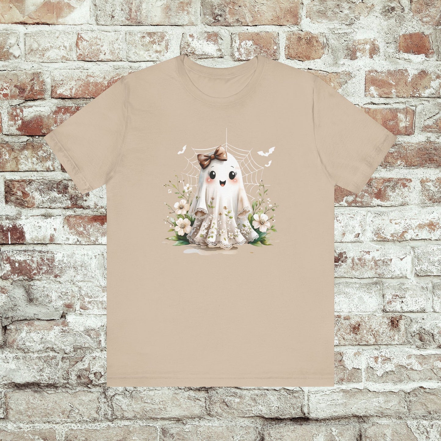 Sweet Spooky Ghost Floral Tee