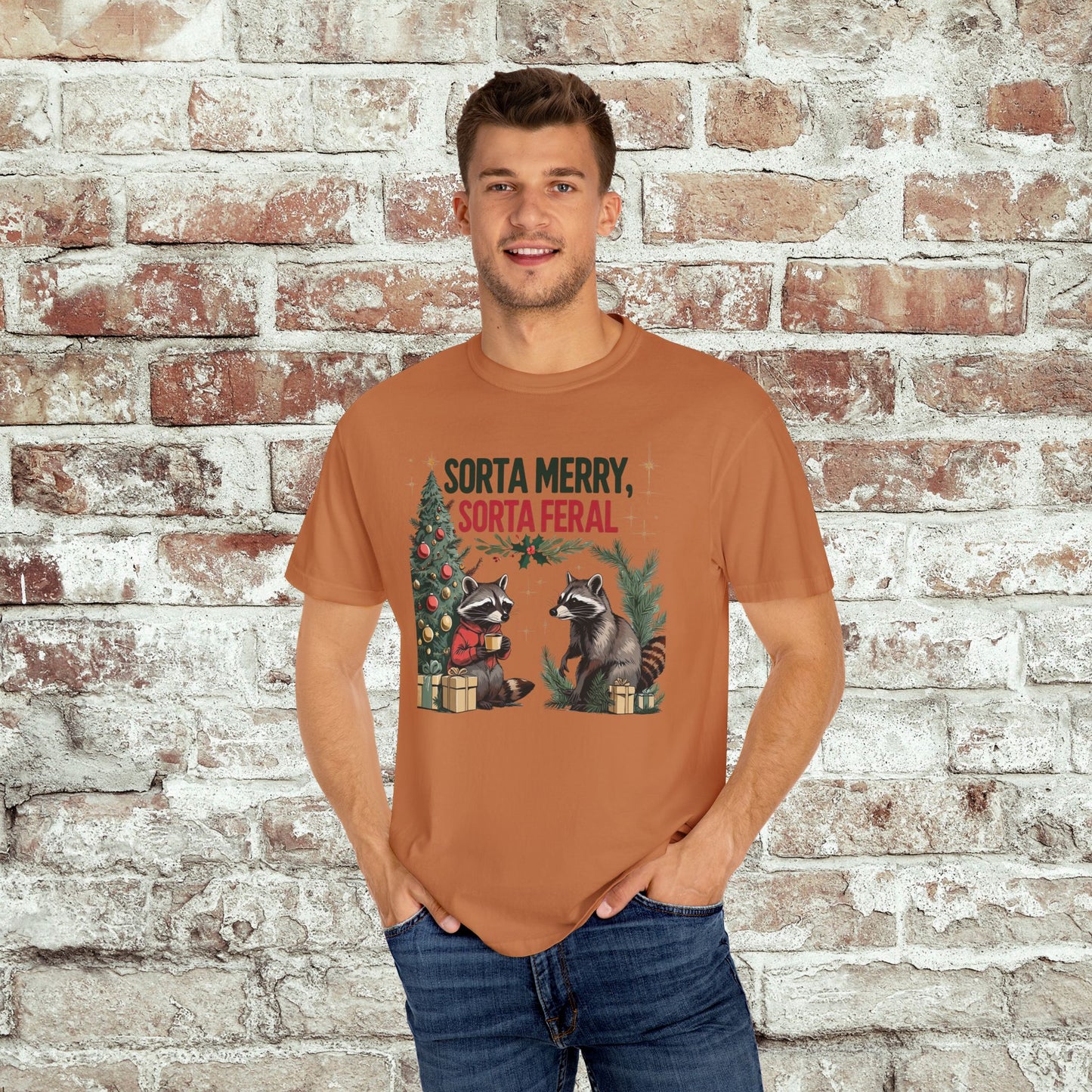 Sorta Merry, Sorta Feral Unisex T-Shirt