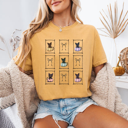 Pastel Pumpkin Cat Shirt