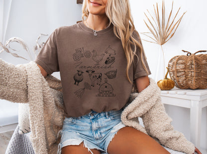 Farmerish Doodle T-shirt