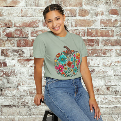 Wildflower Pumpkin T-Shirt