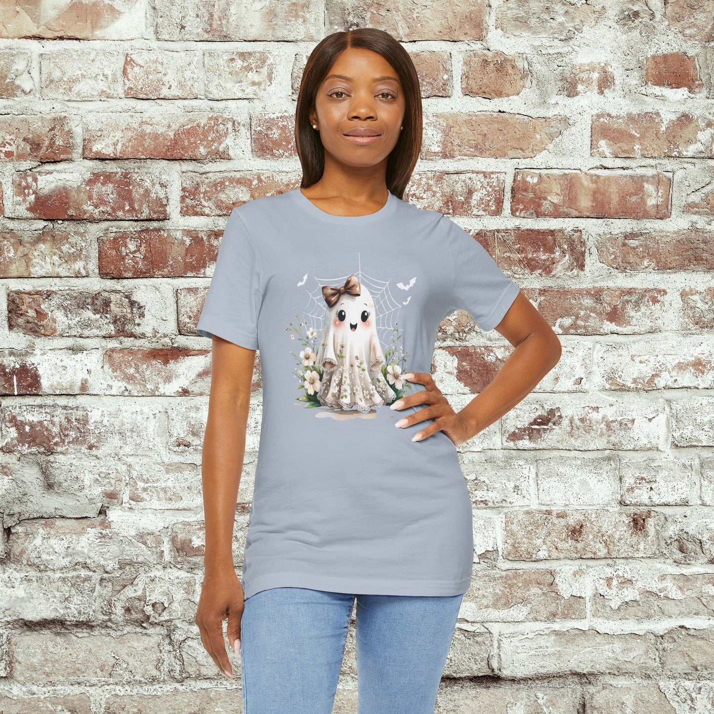 Sweet Spooky Ghost Floral Tee