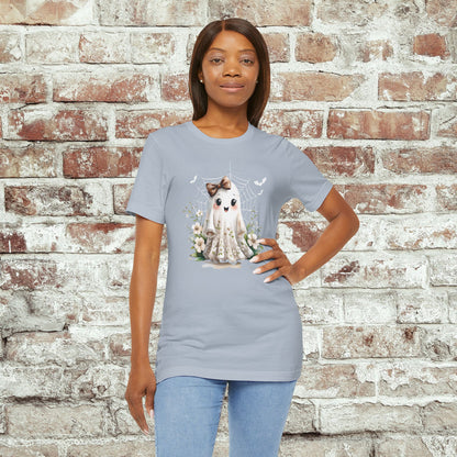Sweet Spooky Ghost Floral Tee