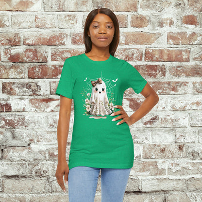 Sweet Spooky Ghost Floral Tee