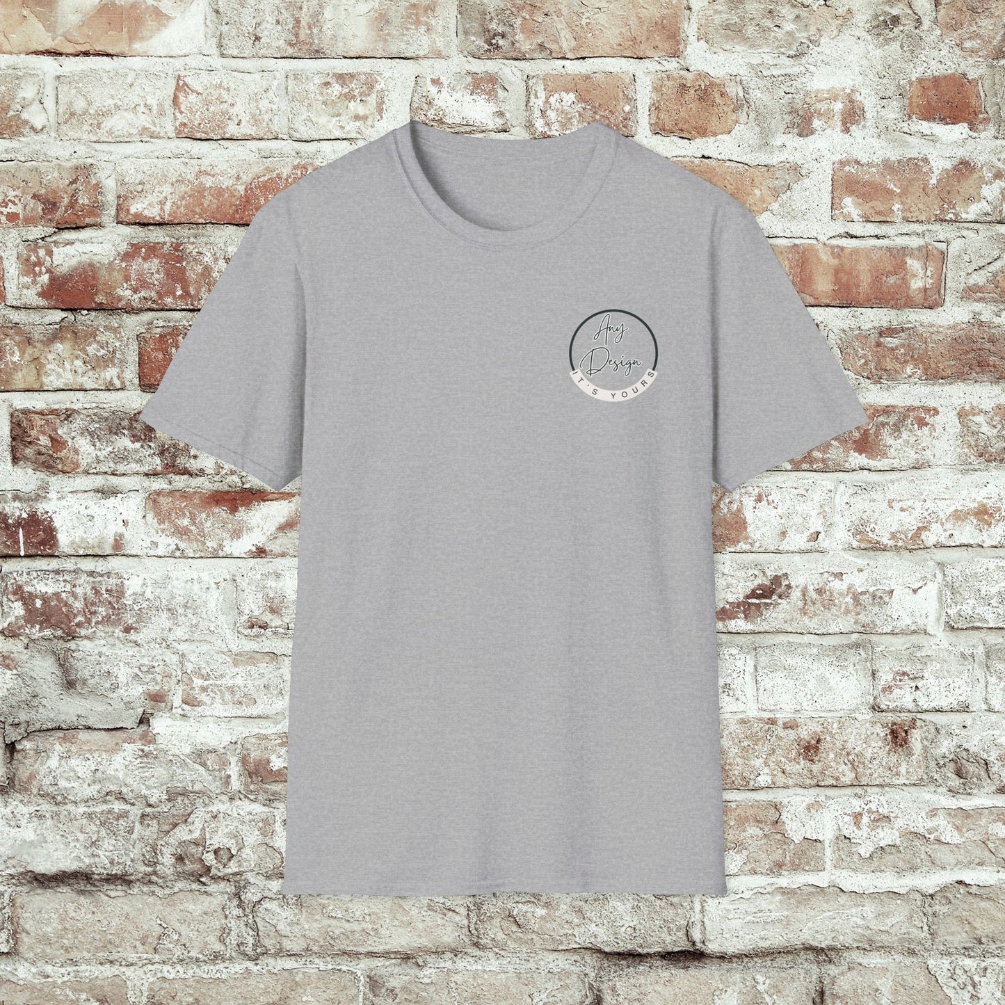 Two Areas- Personalized Unisex Softstyle T-Shirt