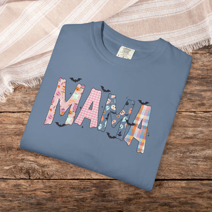 Comfort Colors MAMA Halloween Shirt