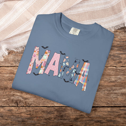 Comfort Colors MAMA Halloween Shirt