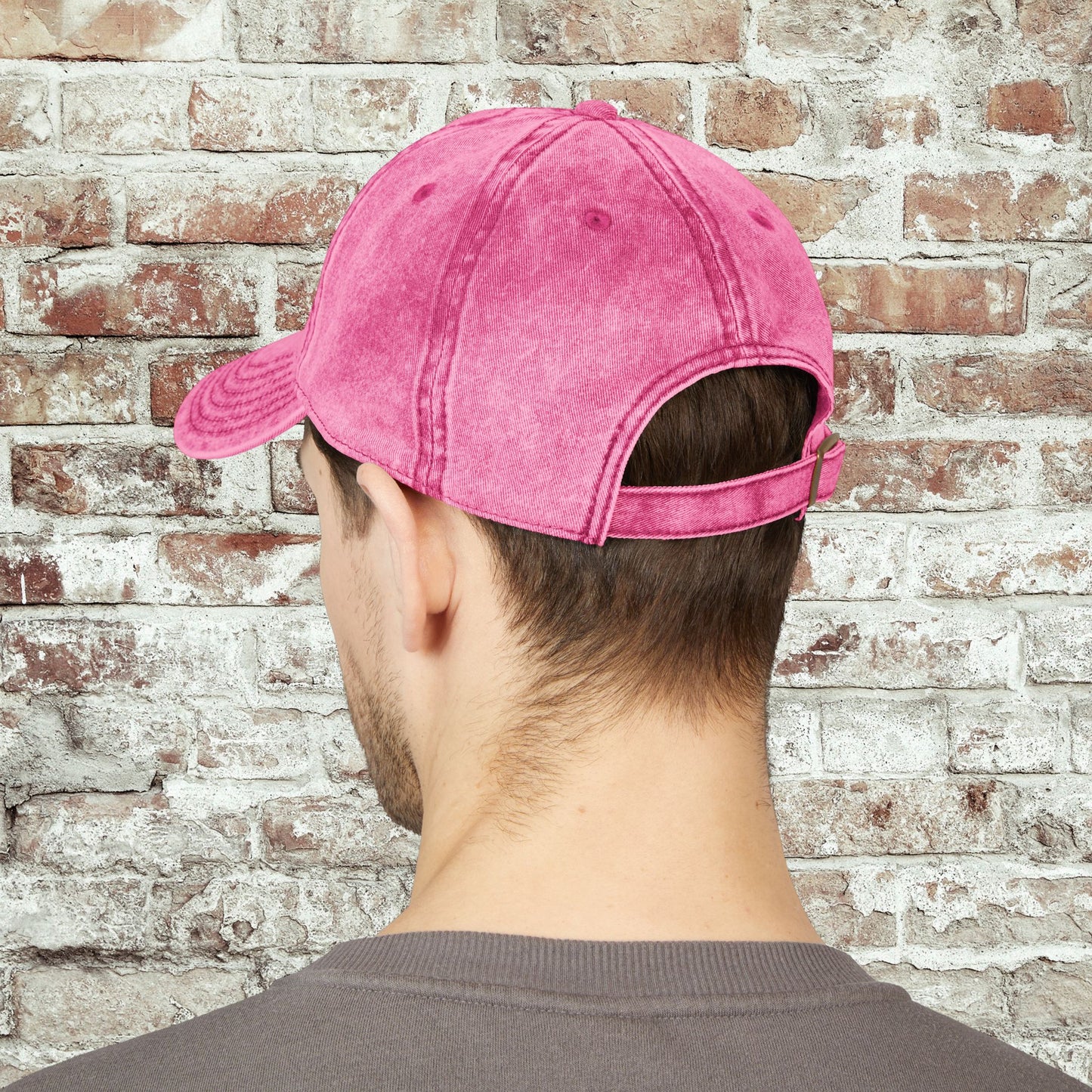 Probably Late Embroidered Distressed Hat