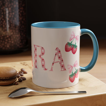 Clara Personalized Strawberry Mug