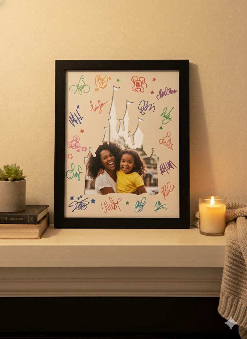 11 x 14 inch Castle Photo Mat (No frame)