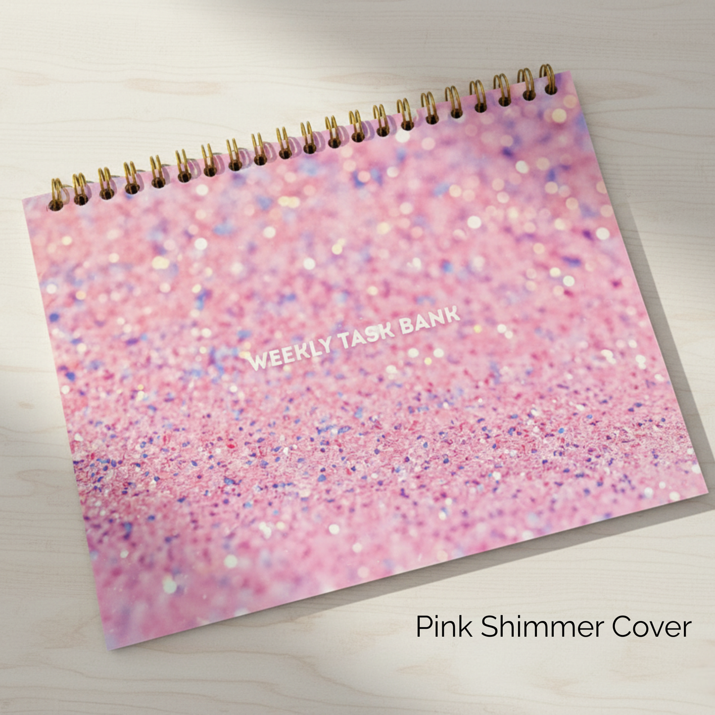 Spiral Bound Undated Weekly Task Bank