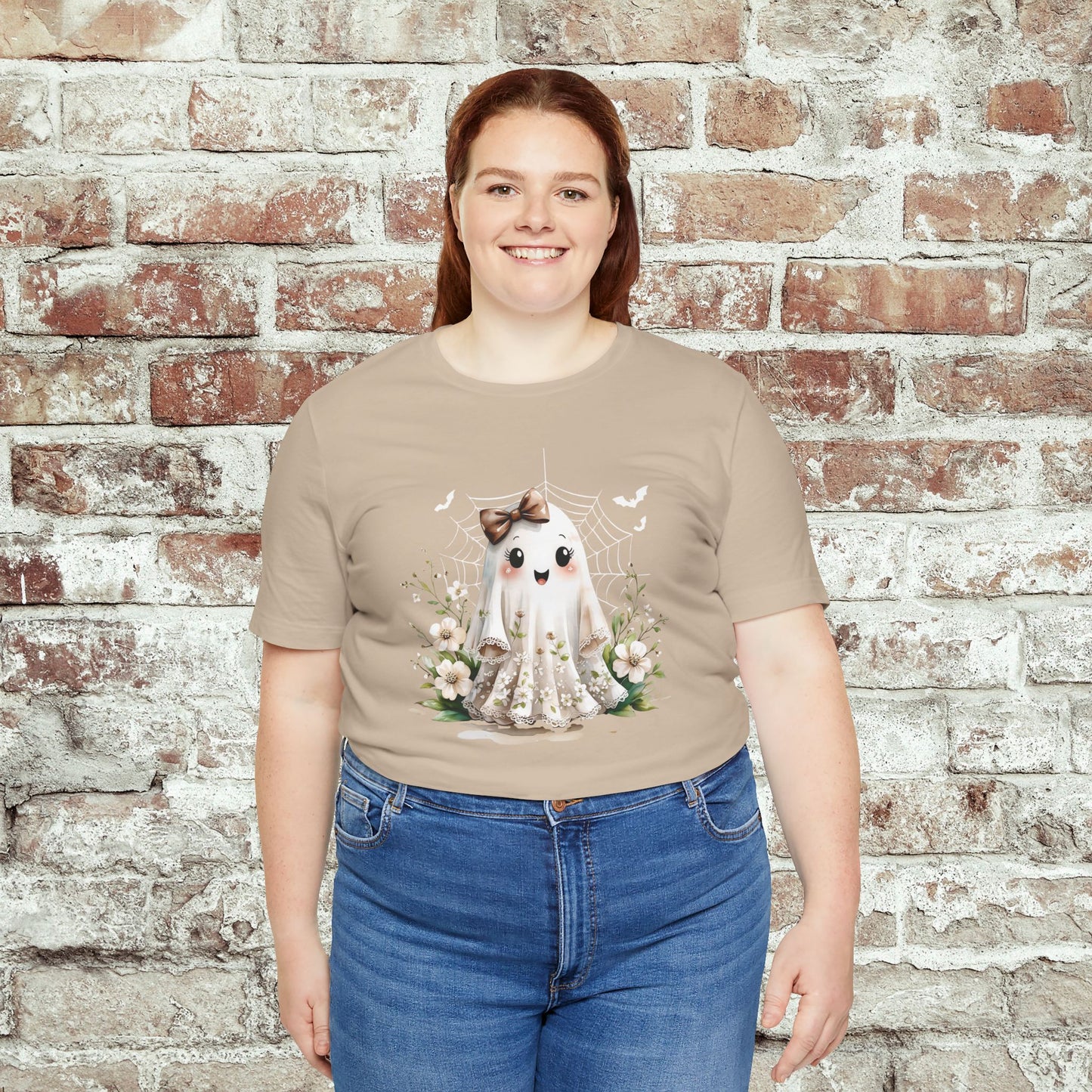 Sweet Spooky Ghost Floral Tee